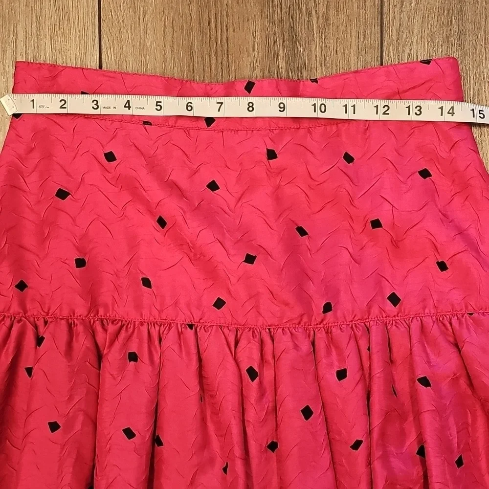 80s, Funky, Pink, Bubble, Skirt, Vintage, Retro, Casual, Dance, Party, Holiday